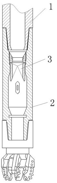 一种防喷防逆流钻头