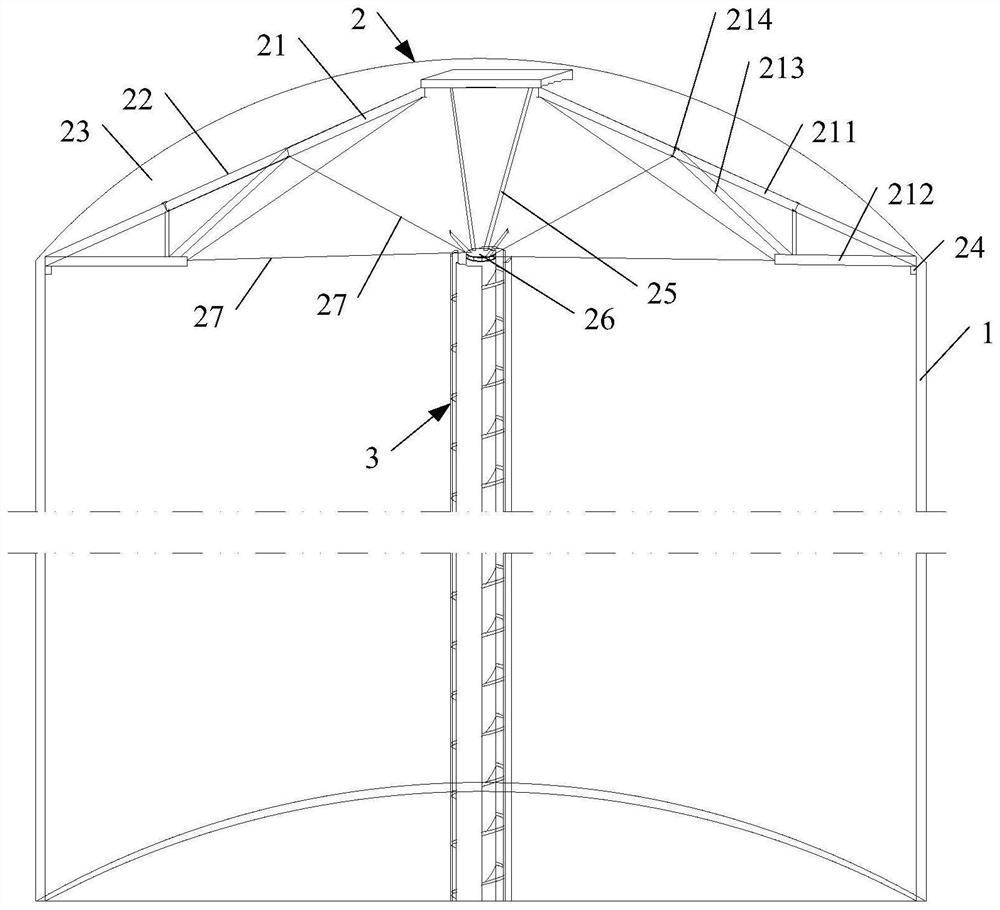 一种降破碎筒仓及其施工方法