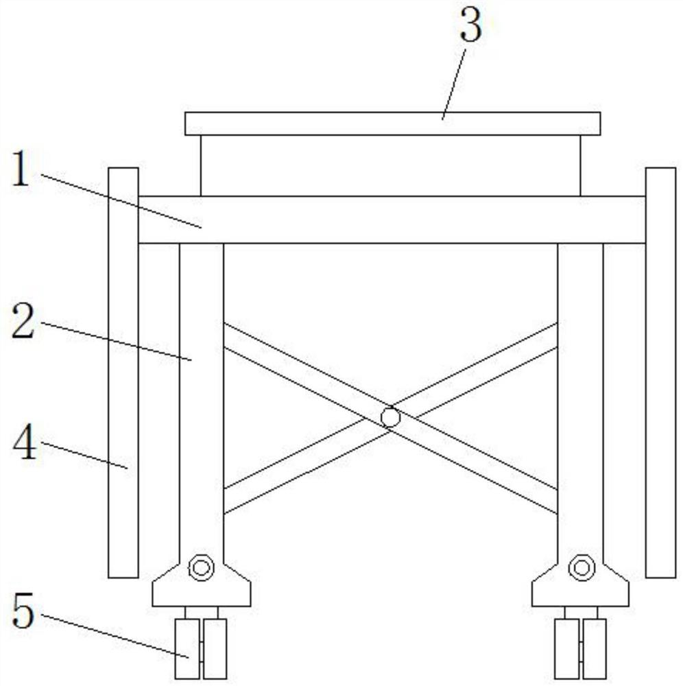 一种锥台形建筑施工脚手架及脚手架施工方法