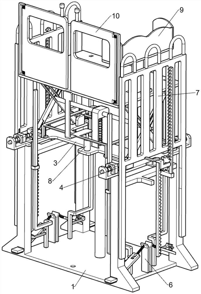 一种建筑工程施工用的钢结构抗震缓冲装置及其使用方法