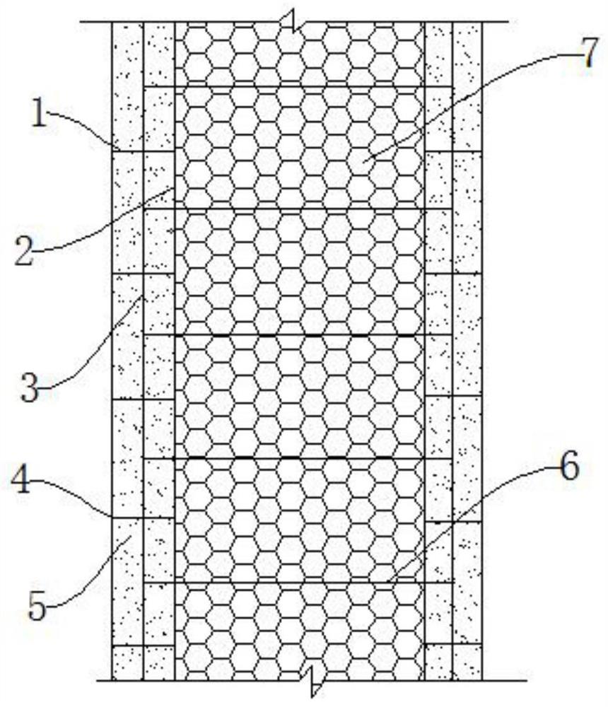 一种现浇砼夹心墙替代砌体墙的施工装置及方法