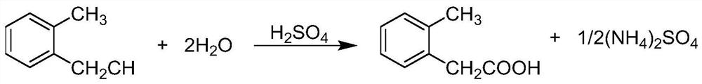 一种邻甲基苯乙酸生产工艺
