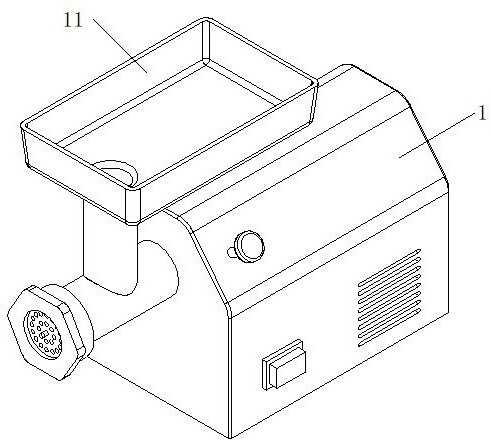 一种具有降噪结构的绞肉机