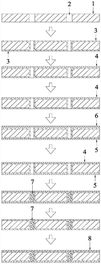 精细陶瓷线路板的通孔金属化方法