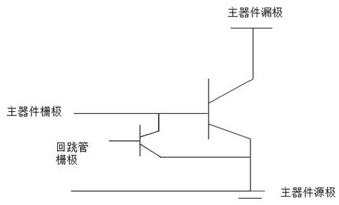 一种带有片内栅极回跳保护的常关型HMET器件