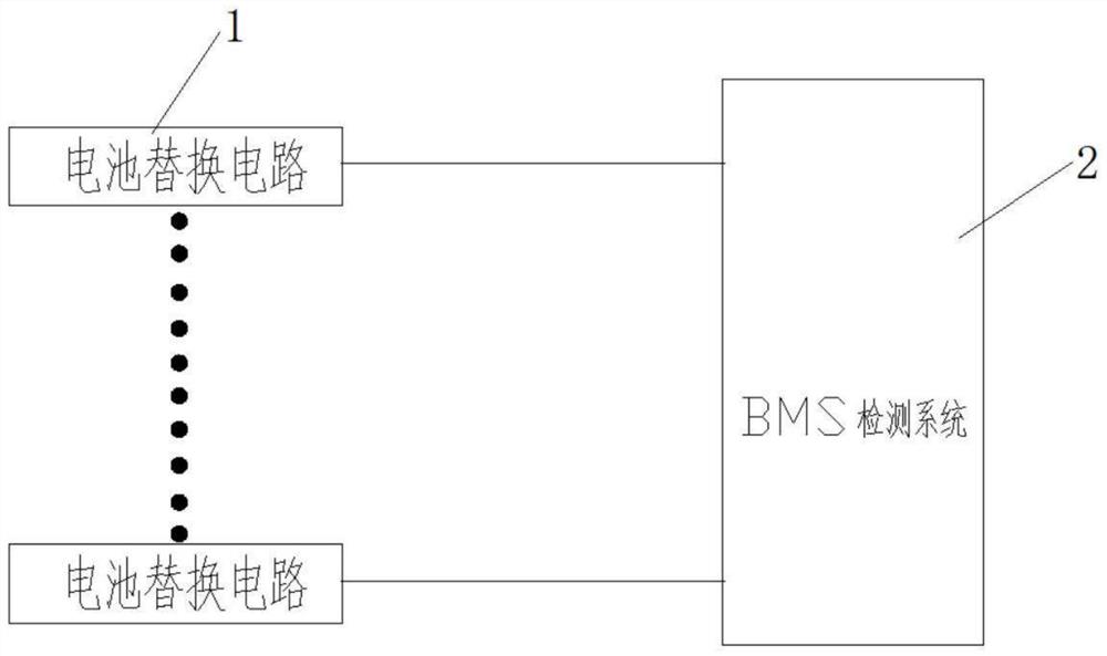 一种车载电池管理系统工装模拟电池电路及其实现方法