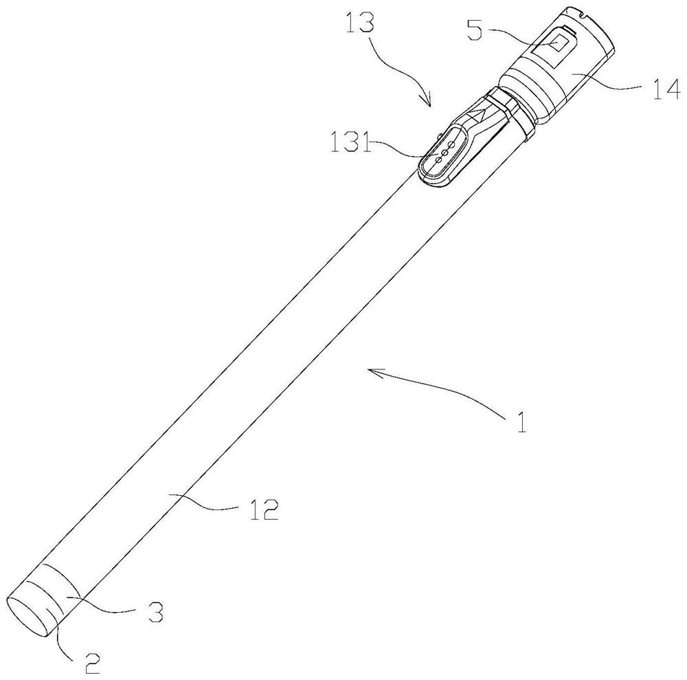 便于测量地砖空鼓情况的智能胶锤