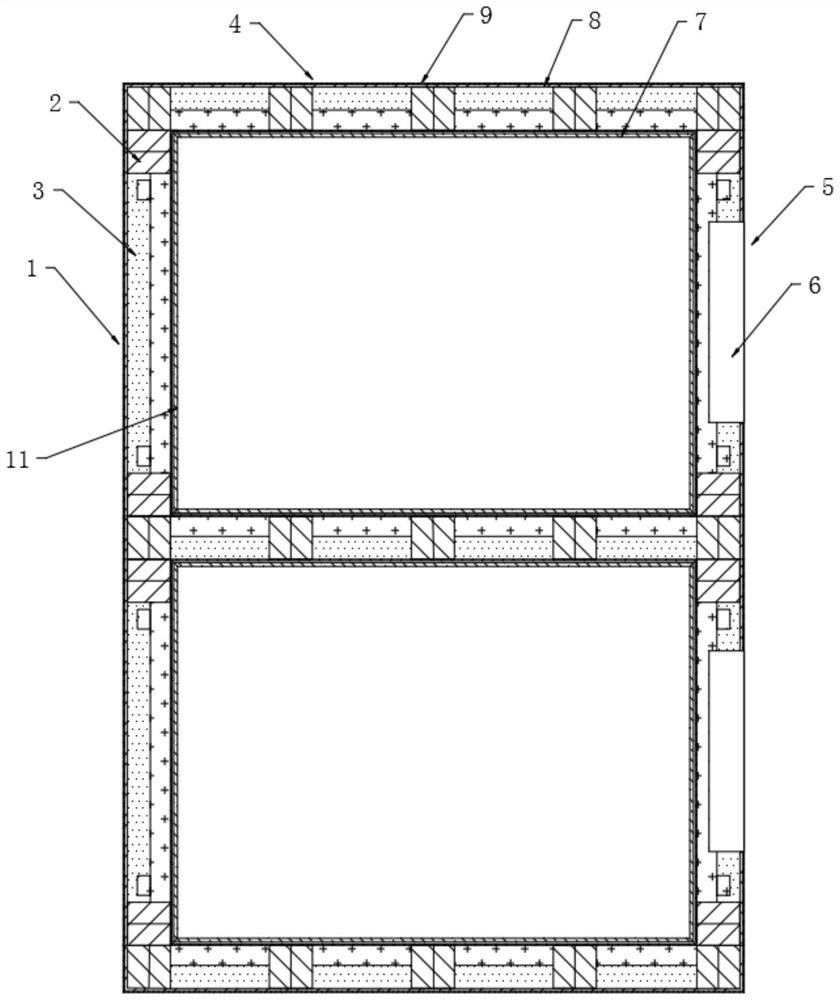 一种轻钢保温一体板及其应用与建造方法