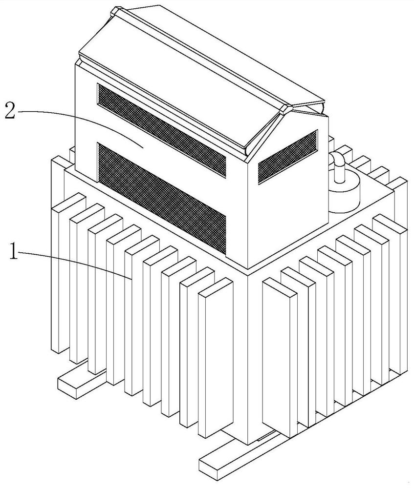 一种外置散热器的变压器