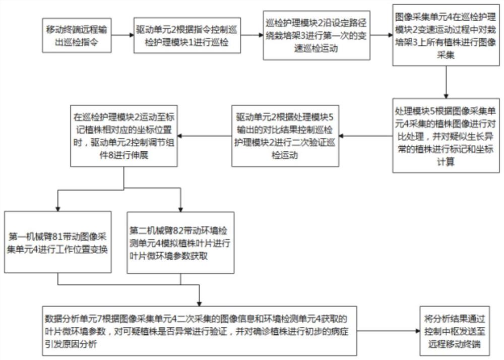 一种远程操控的植物照护装置及方法