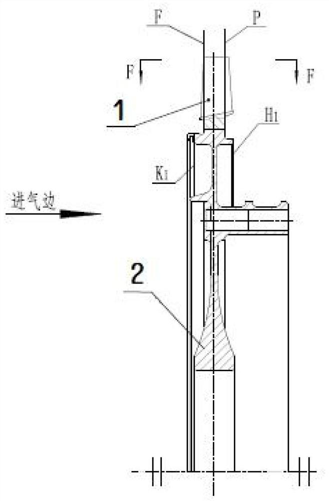 一种用于高压压气机第三级转子总装叶片的安装方法