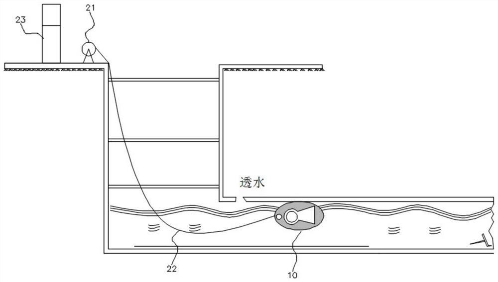 一种隧道施工应急救援逃生系统