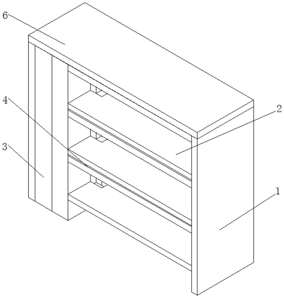 一种可快速驱取车的立体停车库