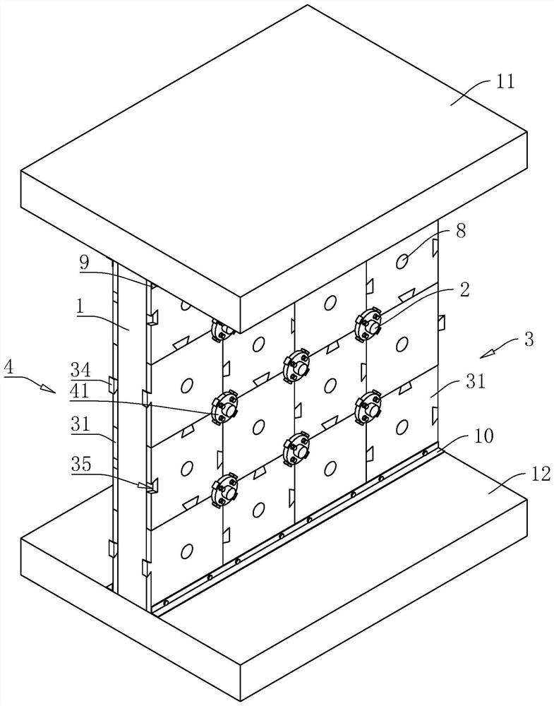 房屋墙体的加固装置及其施工工艺