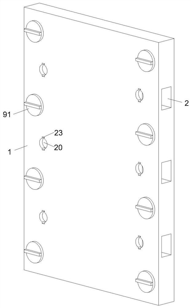 一种铝合金框建筑模板拼接连接结构及其方法