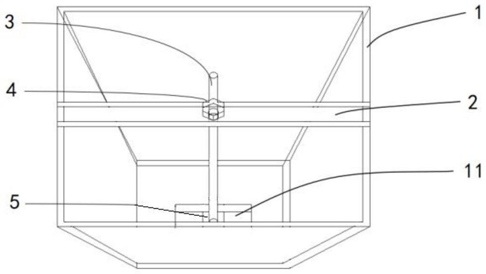 一种建筑施工用放线孔组合模具