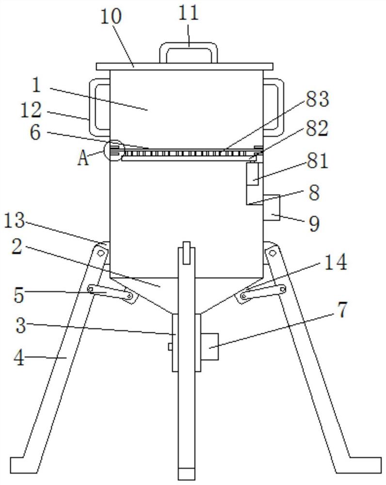 一种建筑施工用灌砂桶加砂装置