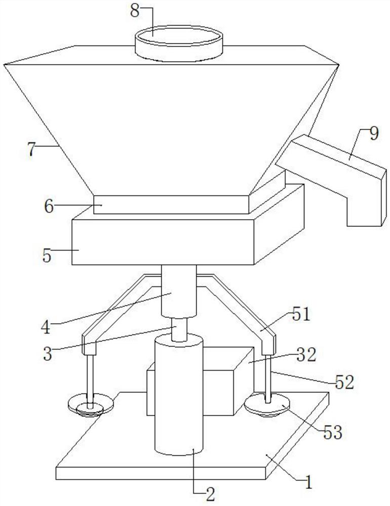 一种水动力防堵性的建筑施工用投料装置