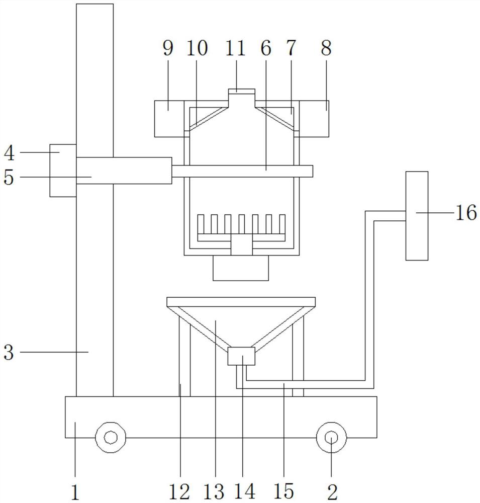 一种建筑装饰装修喷砂机