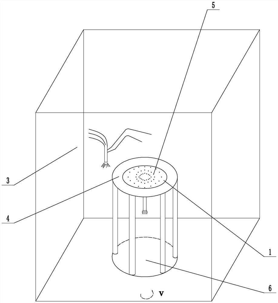 一种晶圆基座表面喷砂加工工艺