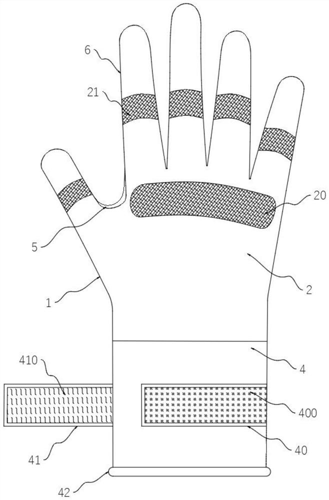 一种防刮伤抗撕裂耐磨型PVC手套