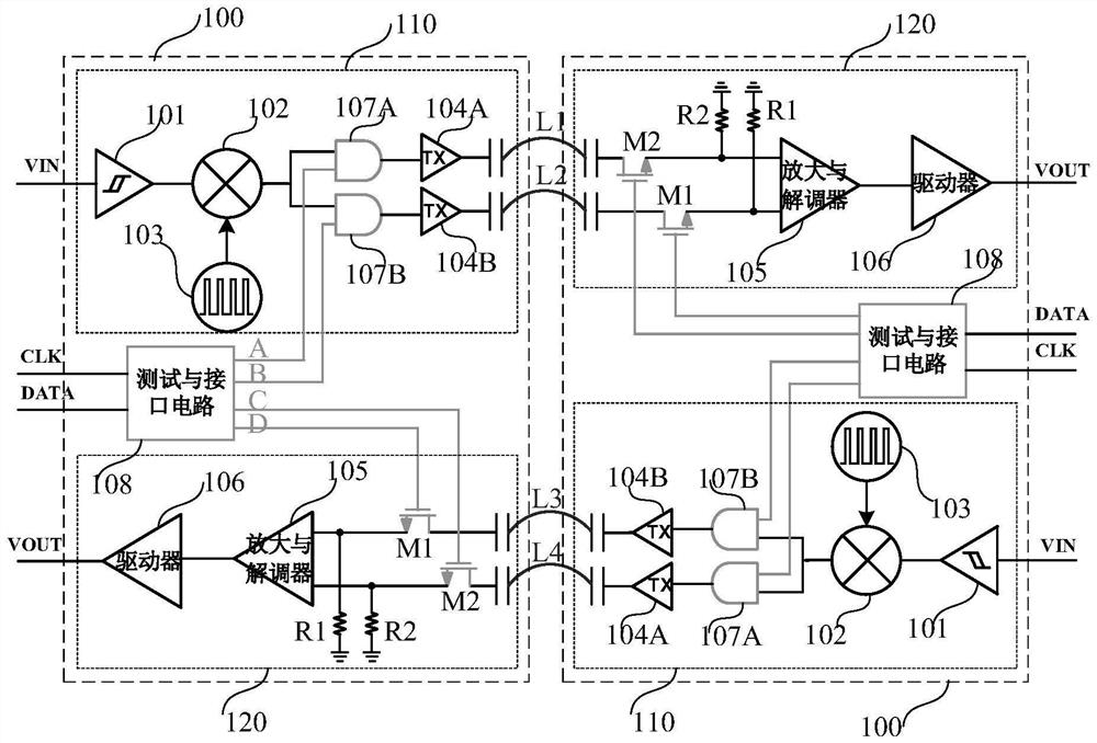 一种用于数字隔离器的隔离电容互连绑定线断线检测电路