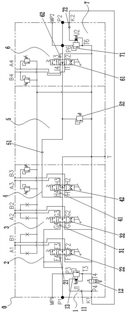 具有微动开关的多路阀及力矩集成控制系统