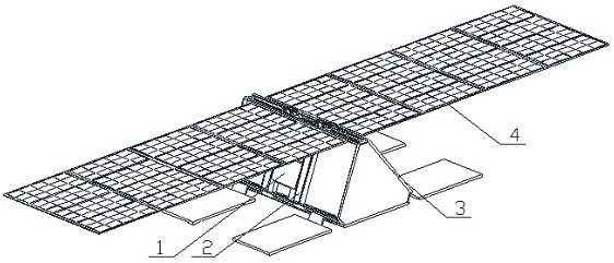 一种三棱柱式模块化微小卫星构型