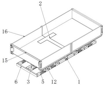 一种自动脱模的装配式建筑用混凝土预制构件模具