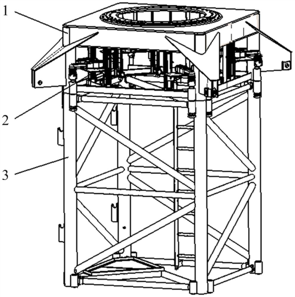 一种塔式起重机下回转支座与标准节间自动化安拆装置