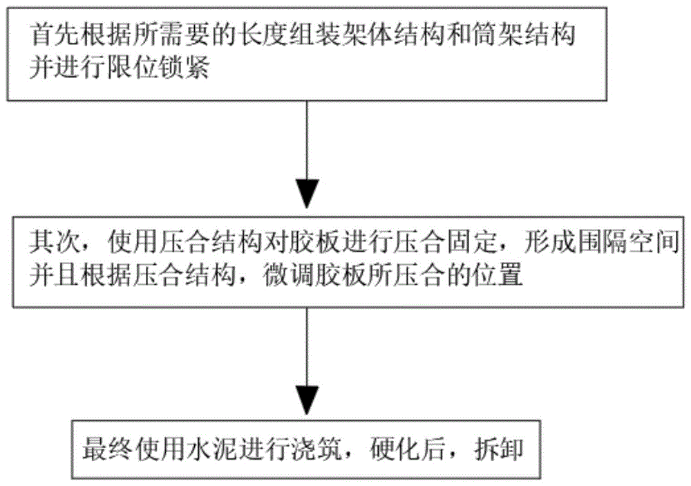 一种矩形截面水平构件木模板夹具及其使用方法