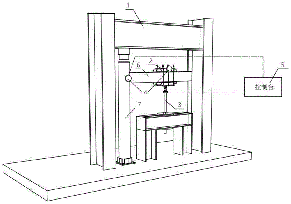 一种模拟木梁柱榫卯节点低周反复荷载的试验装置