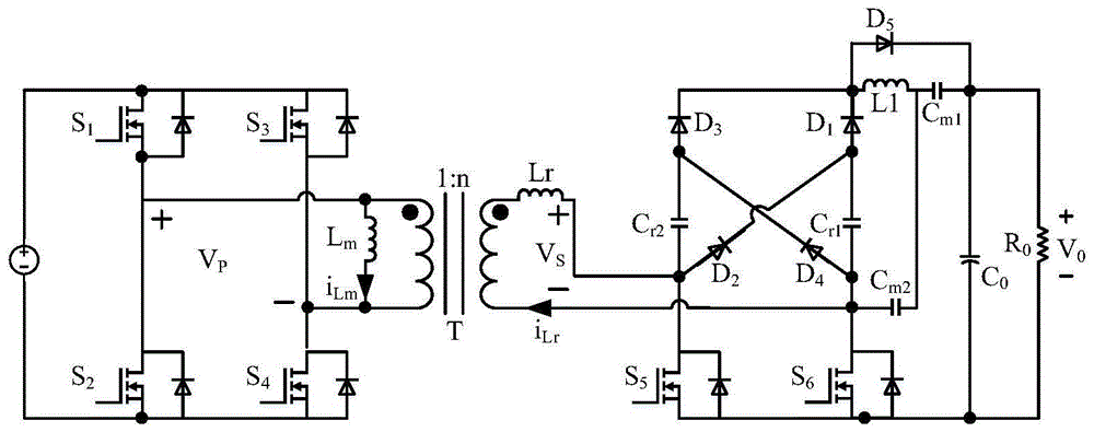 一种最小开关电压应力高升压比DC-DC变换器