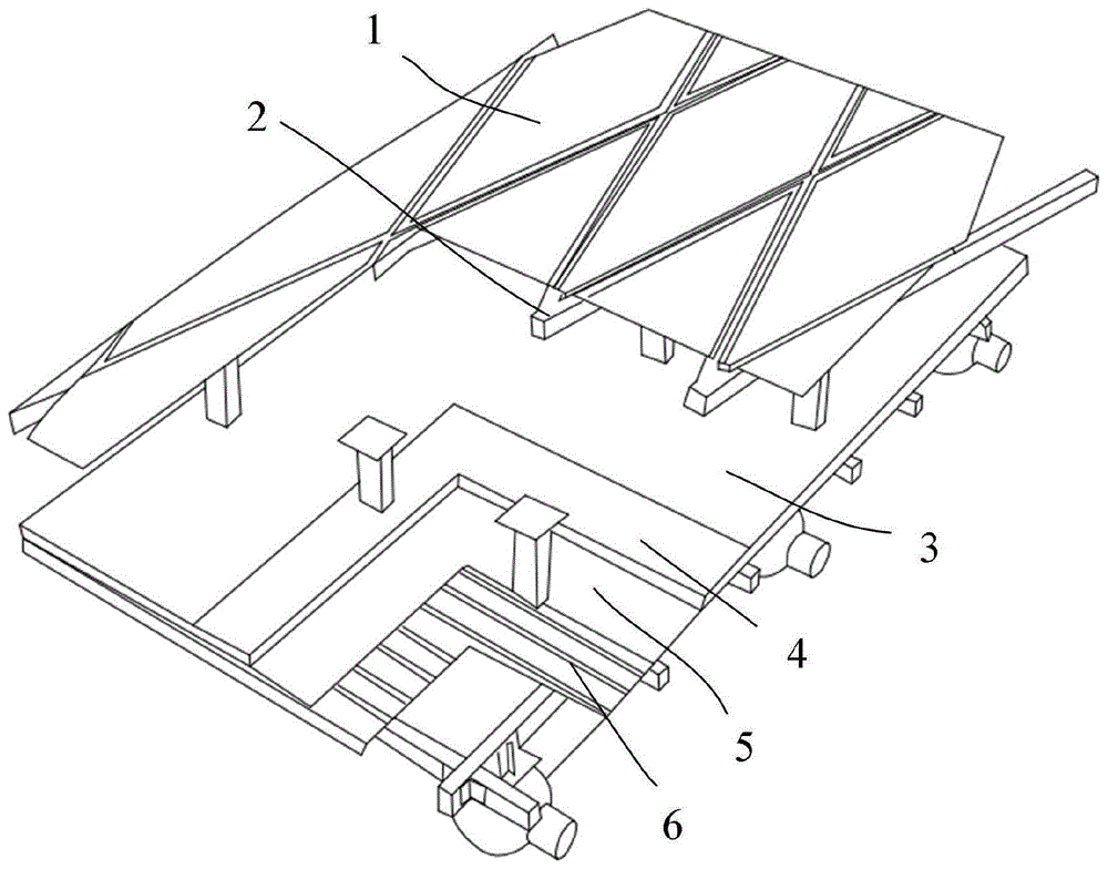 一种防风穿孔铝单板金属屋面系统及其施工方法