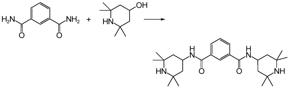 N,N`-双(2,2,6,6-四甲基-4-哌啶基)-1,3-苯二甲酰胺的合成方法