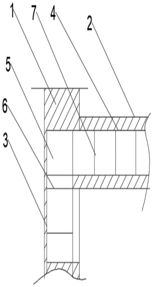 一种预制楼梯的铰支与剪力墙连接结构