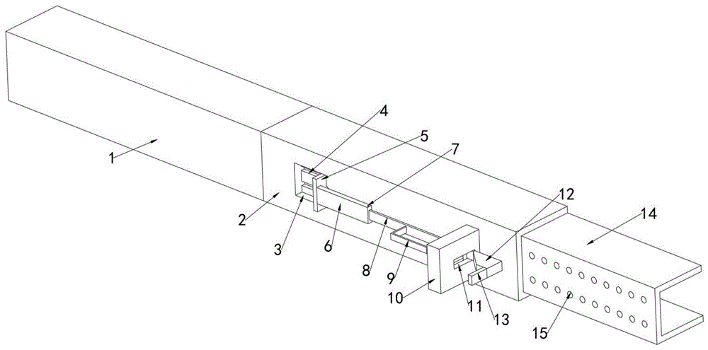 一种方便高空装设的建筑钢结构