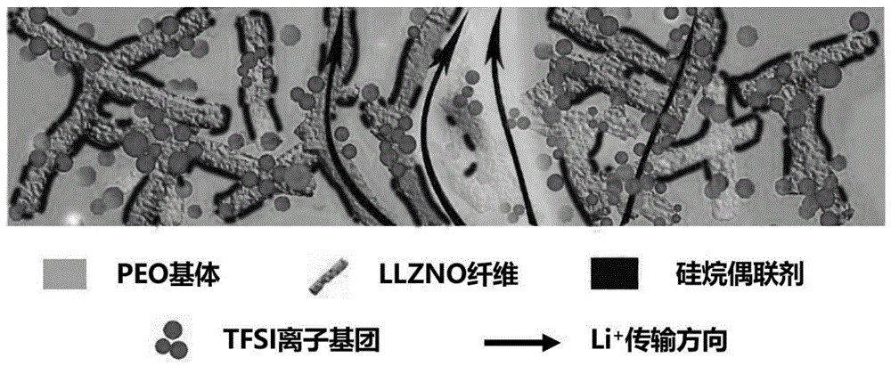 一种用于柔性锂电池的复合固态电解质设计