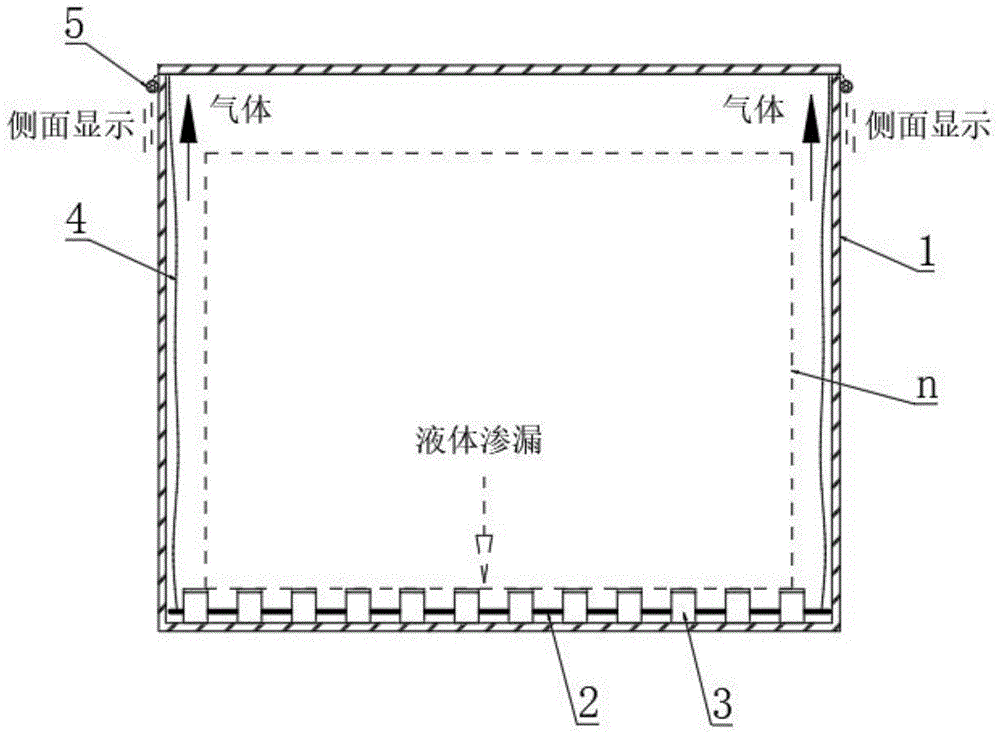 一种可自由铺垫的内漏侧显式拉链纸箱