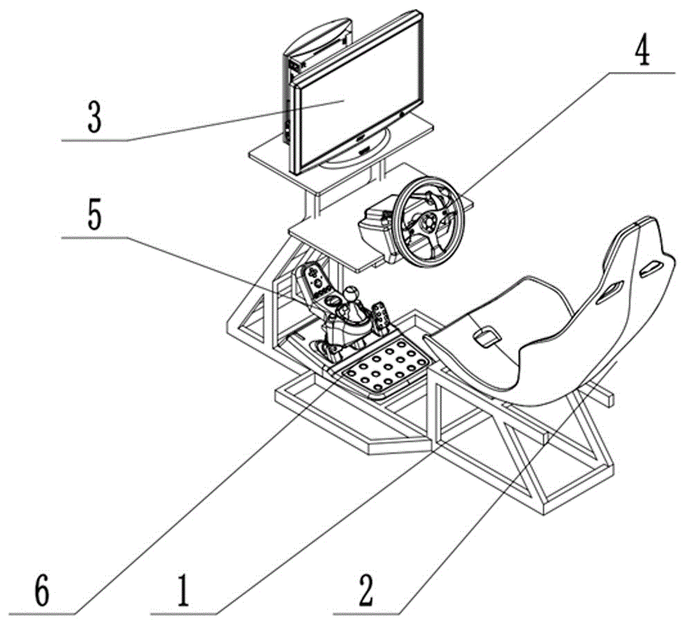 模拟驾驶器底座系统