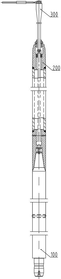 一种可拆分式反应堆堆内构件吊具导向柱