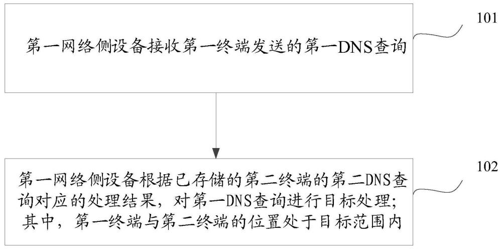 域名系统DNS查询方法、装置及网络侧设备