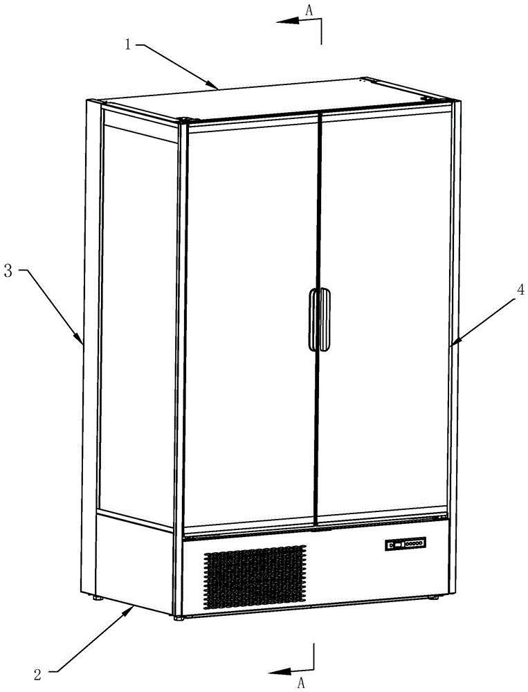 一种组合式冰柜