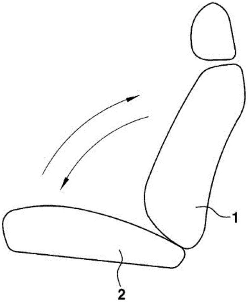 车辆用座椅靠背折叠装置