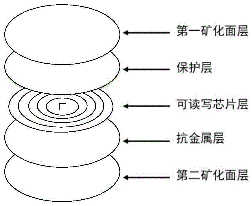 一种混凝土信息标签及其制备方法和应用