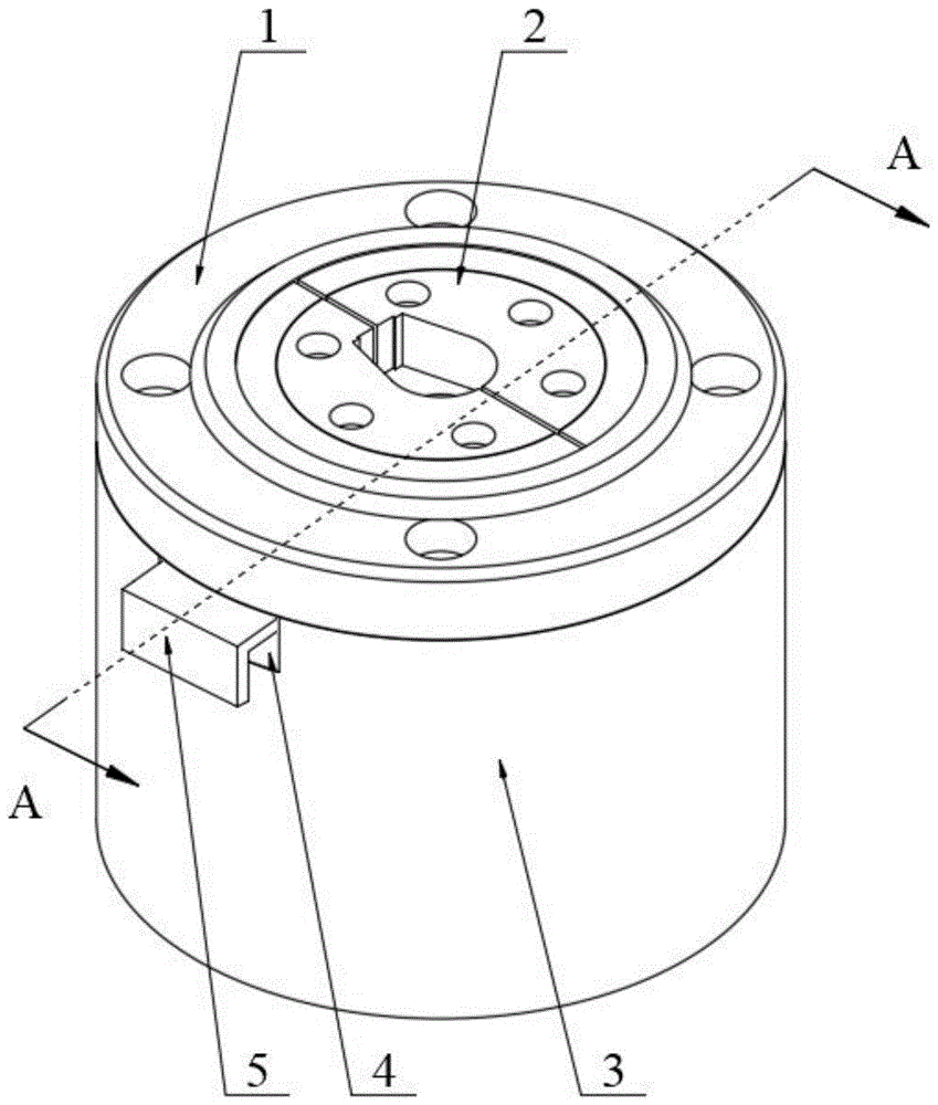 一种工业缝纫机轴固端面加工的自锁装夹装置