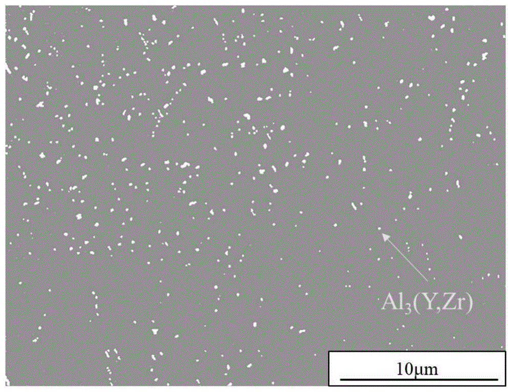 一种原位内生Al3(Y,Zr)颗粒增强铝基复合材料及其制备方法