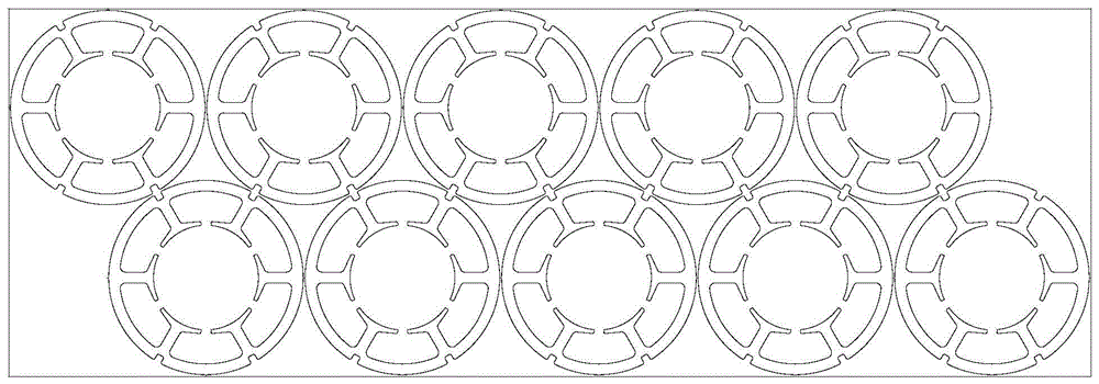 定子冲片、定子组件、电子水泵及应用其的新能源汽车