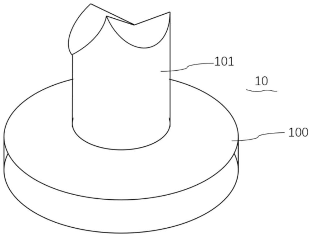 一种一体成型高分子瓣叶及其制作方法