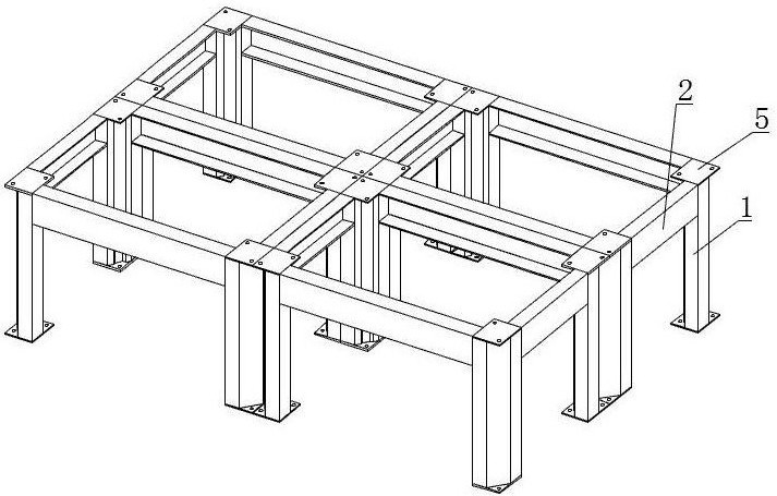 预制装配式钢结构建筑框架